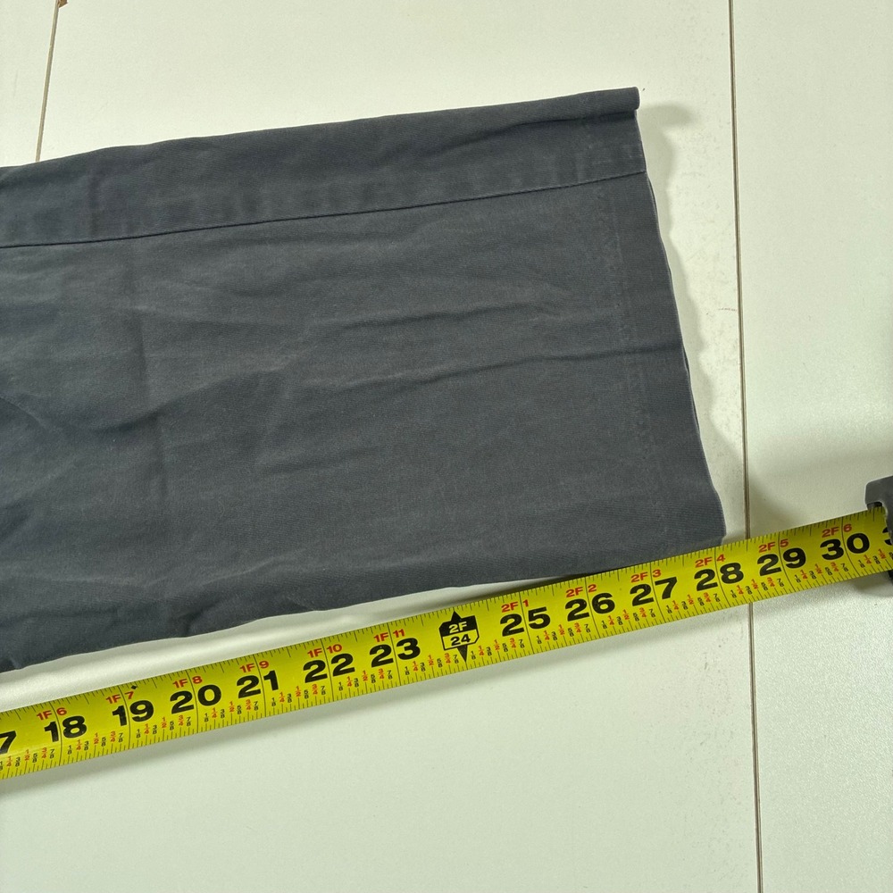 Under Armour Chino Pants 38x28 Gray Straight Stretch Metal Hook (Tag 40x30) - Picture 10 of 11